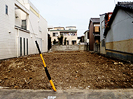 愛知県名古屋市昭和区吹上での住宅解体工事 解体後
