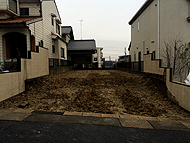 名古屋市名東区貴船での住宅解体工事 解体後
