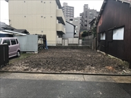 名古屋市昭和区萩原町での住宅解体工事 解体後